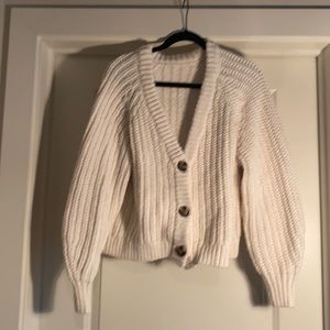 Chunky knit sweater